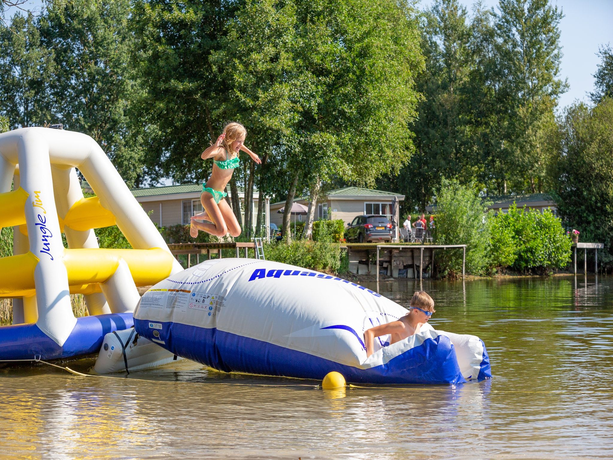 Parkfaciliteiten bij Recreatiepark Tolplas 16 in Hoge Hexel