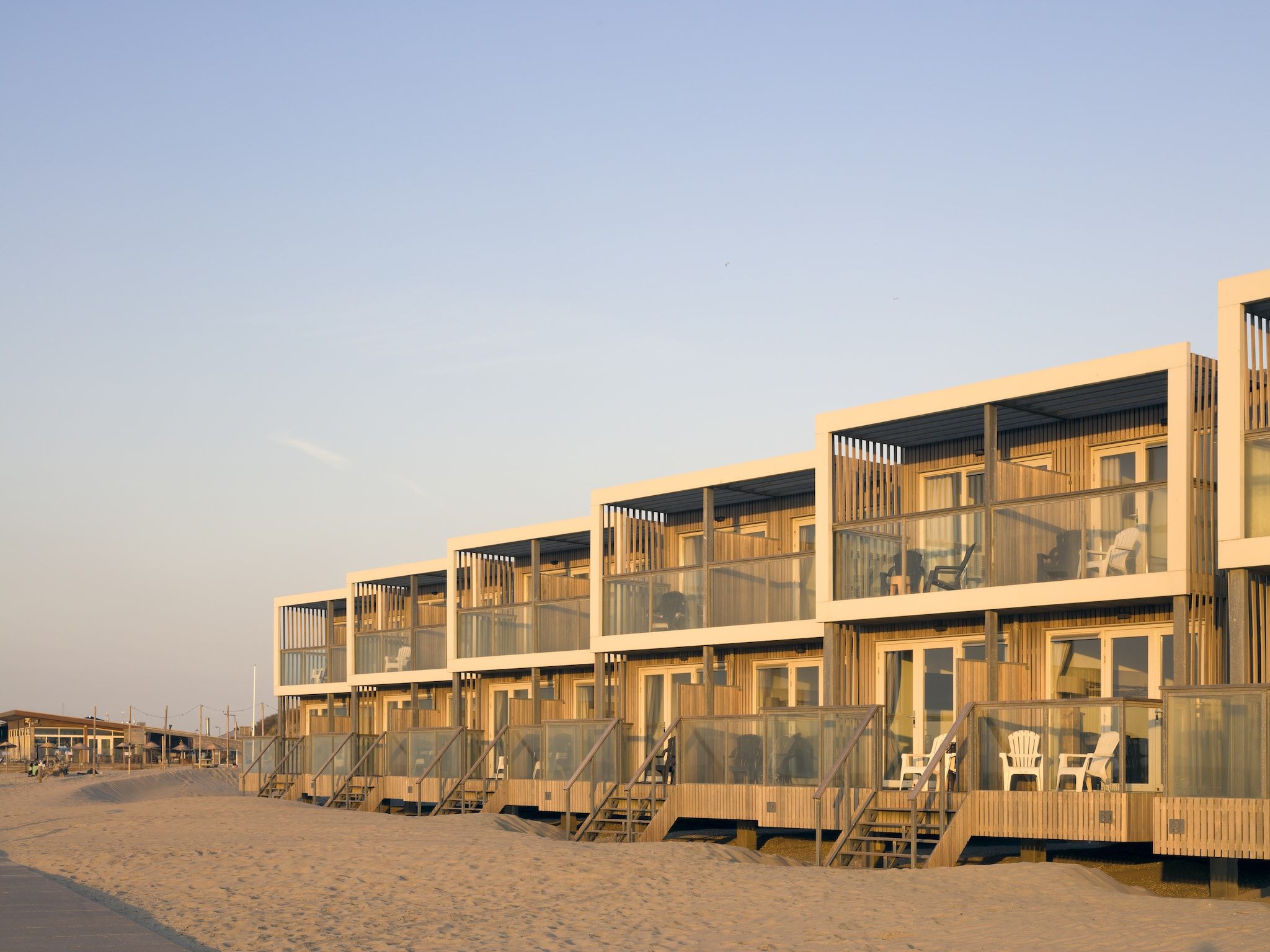 De buitenkant van Resort Hoek van Holland in Hoek Van Holland