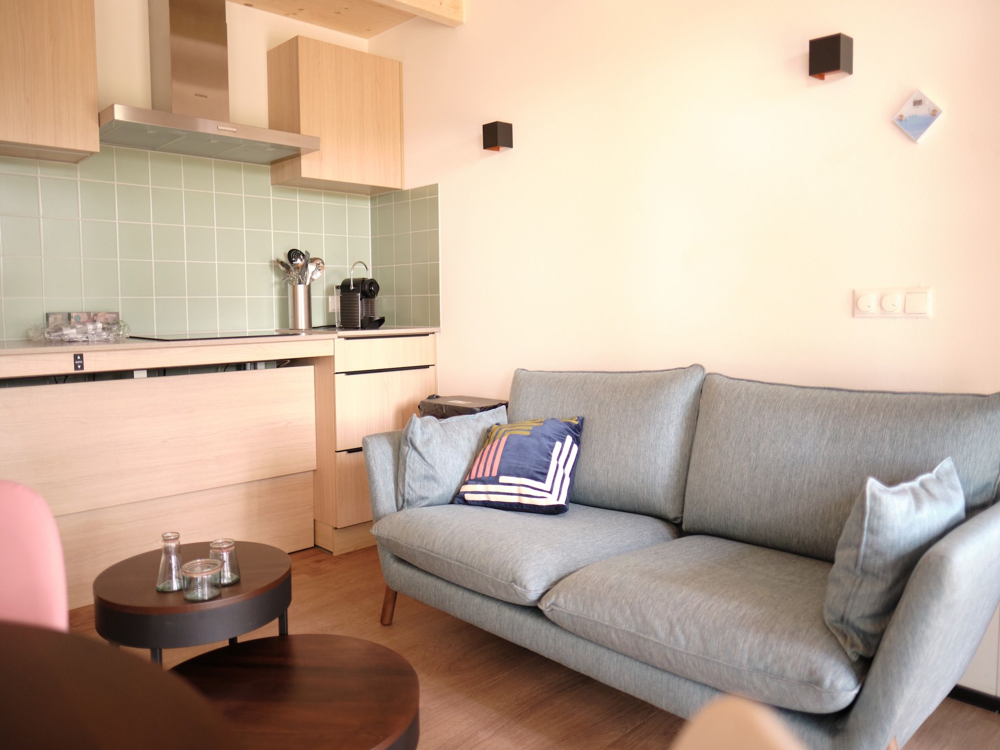 De woonkamer van Resort Gulpen 2 in Gulpen