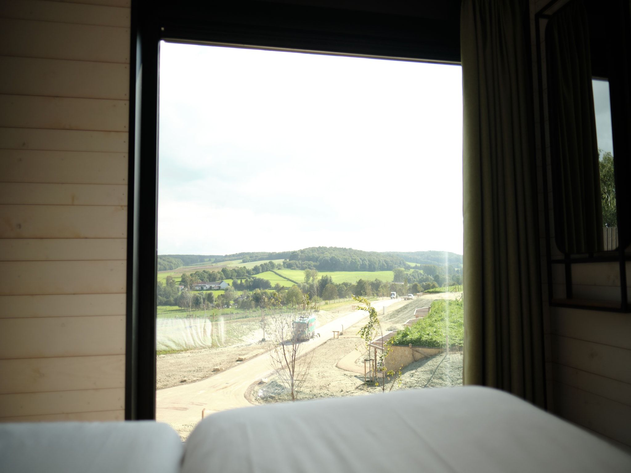 Het uitzicht vanaf Resort Gulpen 3 in Gulpen