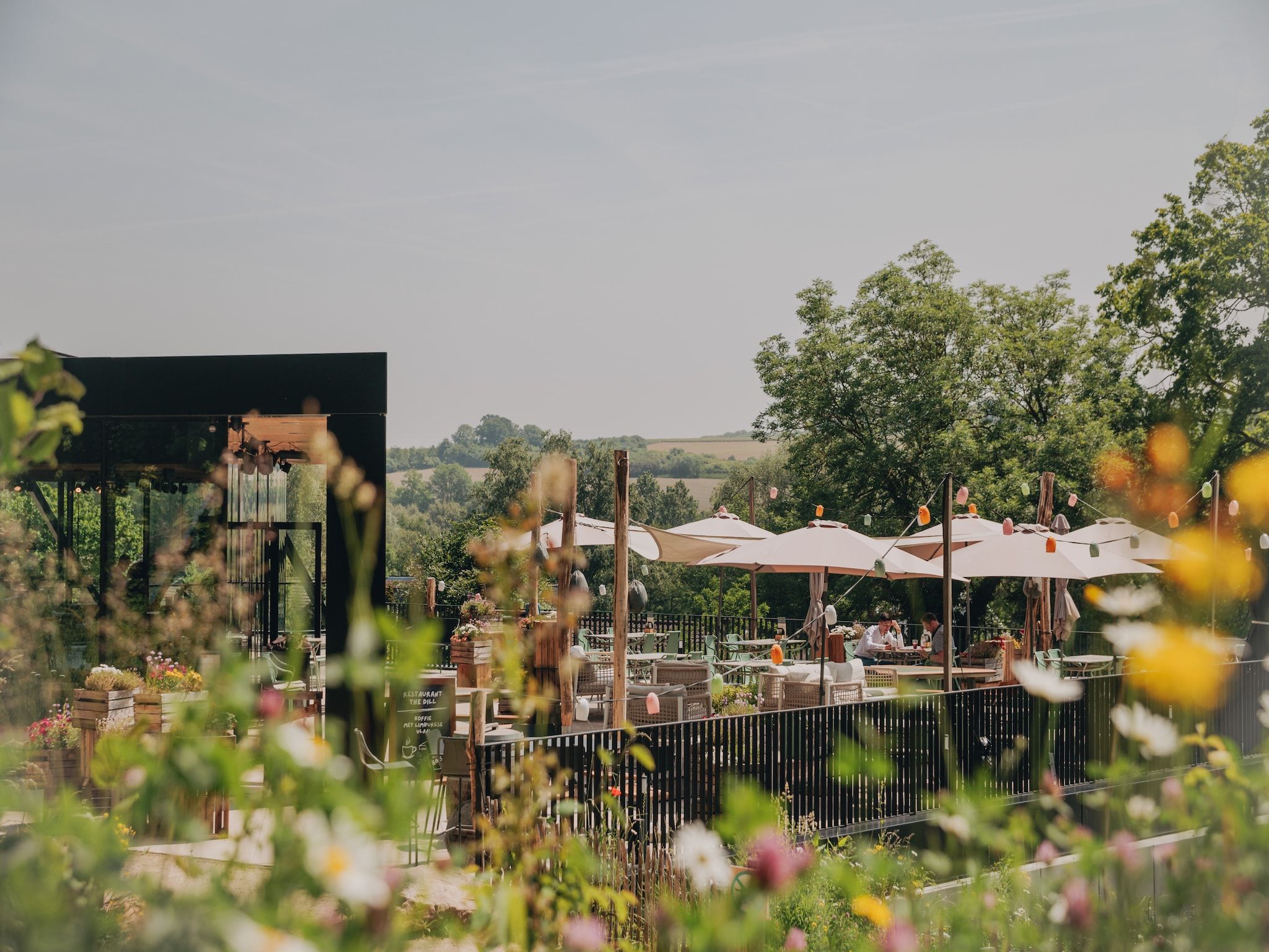 Parkfaciliteiten bij Resort Gulpen 3 in Gulpen