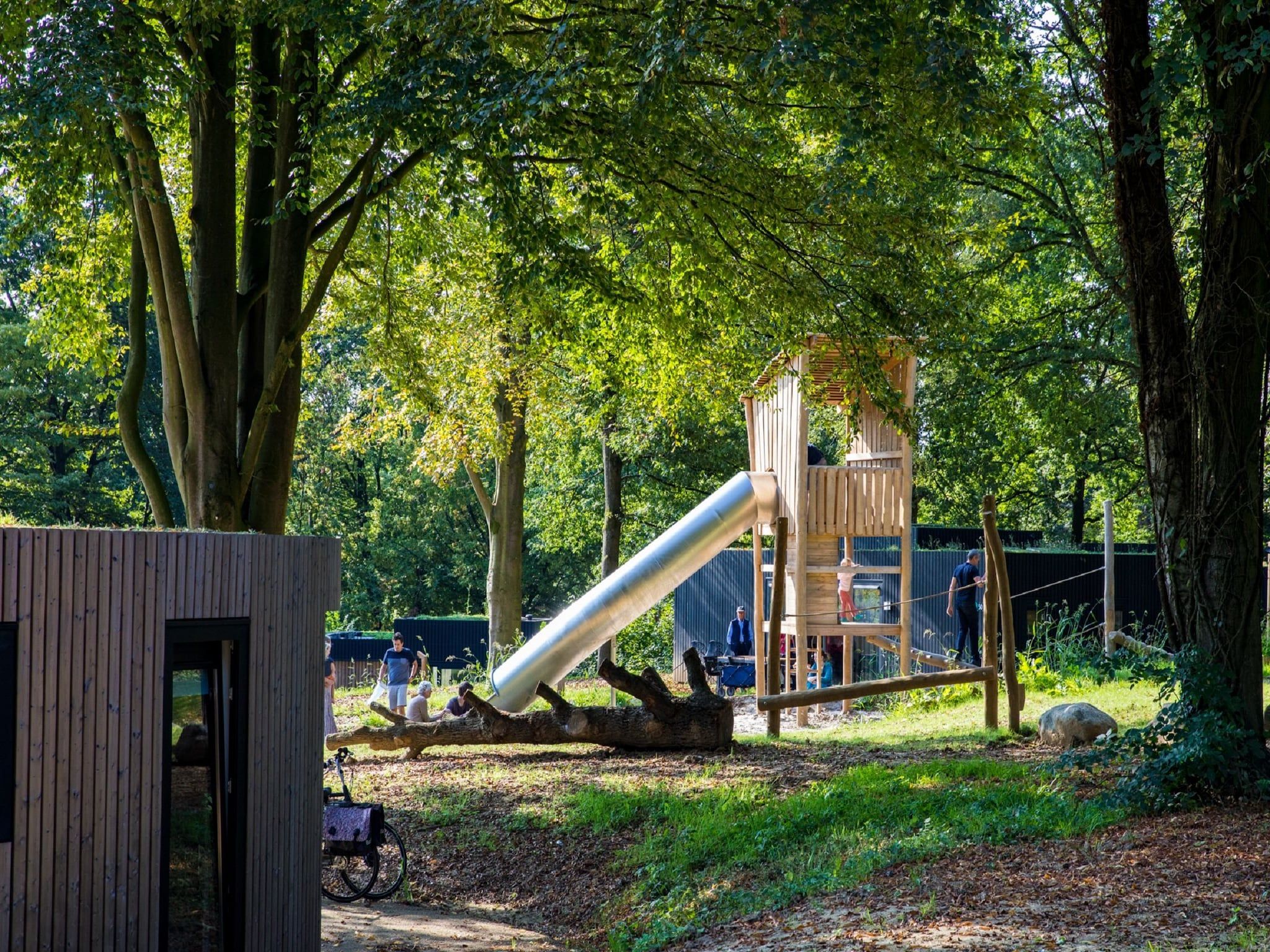 Parkfaciliteiten bij Resort Gulpen 4 in Gulpen