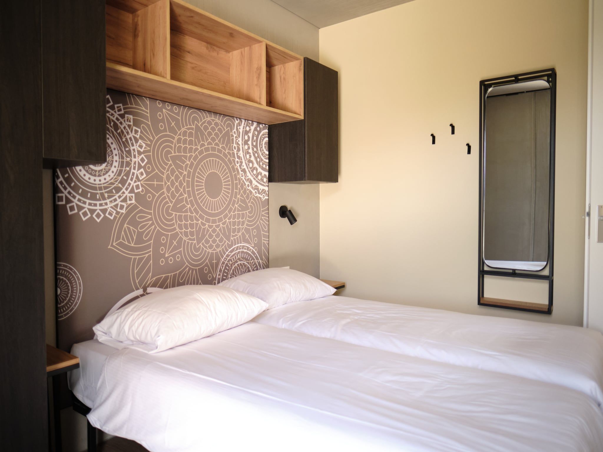 Een slaapkamer van Resort Gulpen 4 in Gulpen