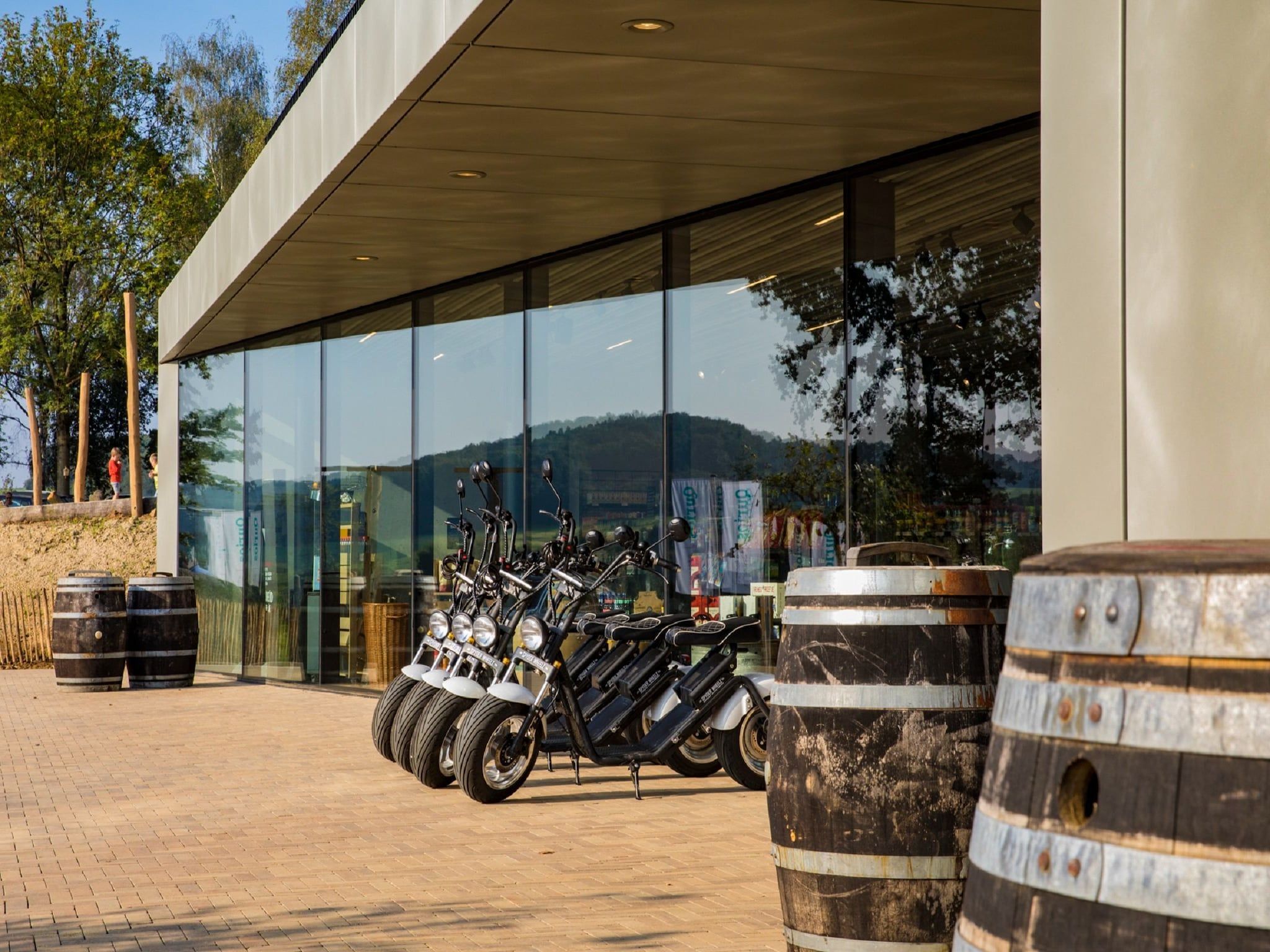 Parkfaciliteiten bij Resort Gulpen 6 in Gulpen