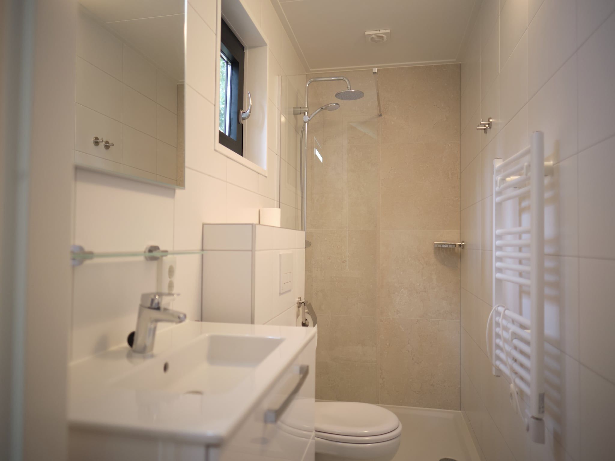 De badkamer van Resort Gulpen 7 in Gulpen