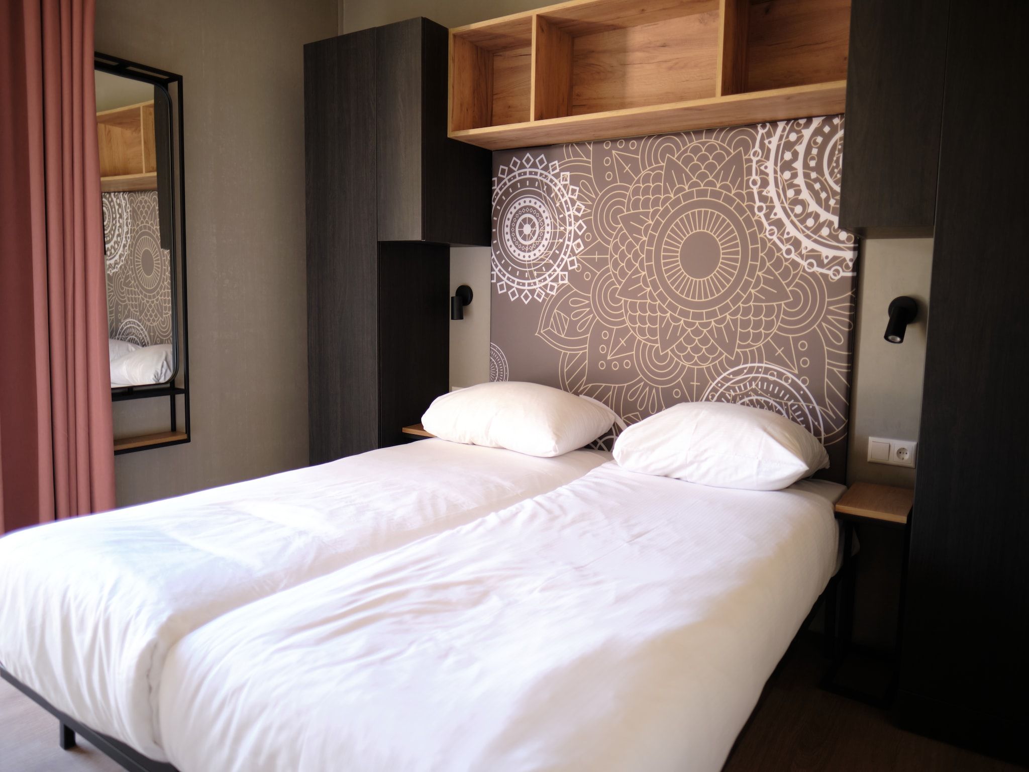 Een slaapkamer van Resort Gulpen 9 in Gulpen