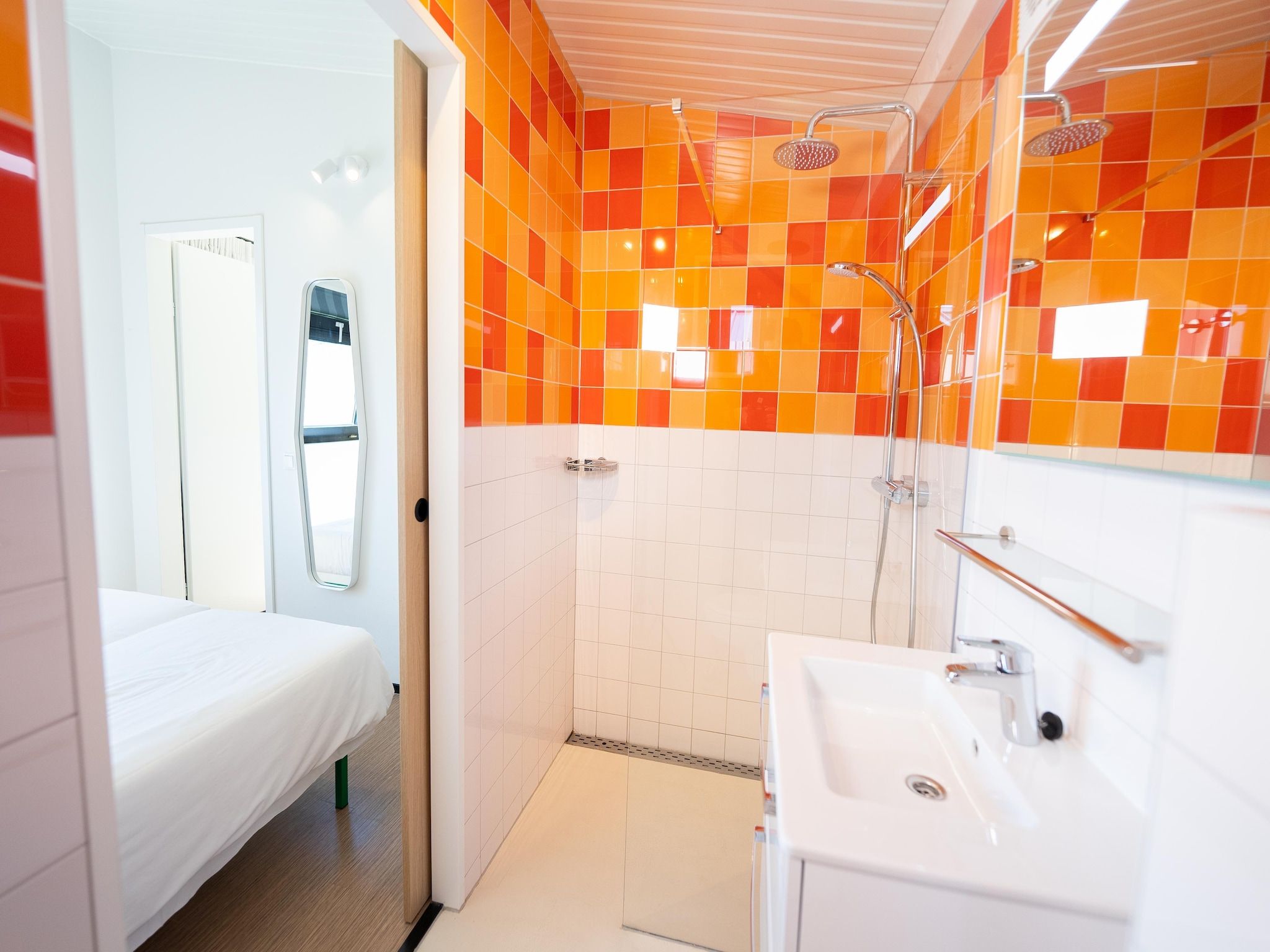 De badkamer van Resort Callantsoog 5 in Callantsoog