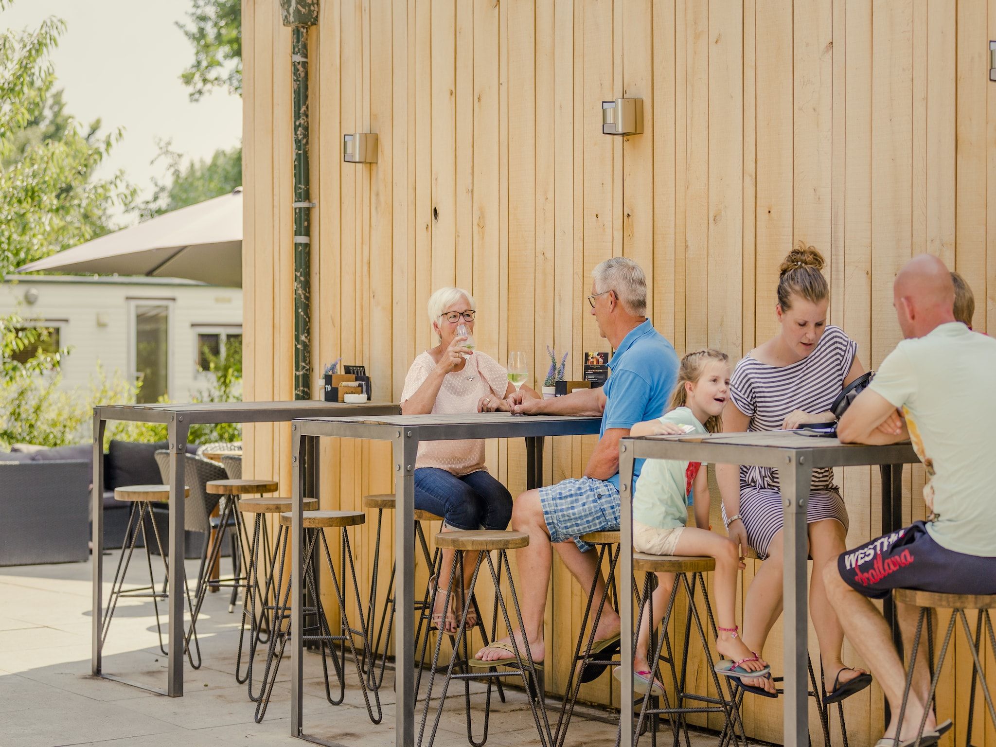 Parkfaciliteiten bij Vakantiepark Mölke 28 in Zuna