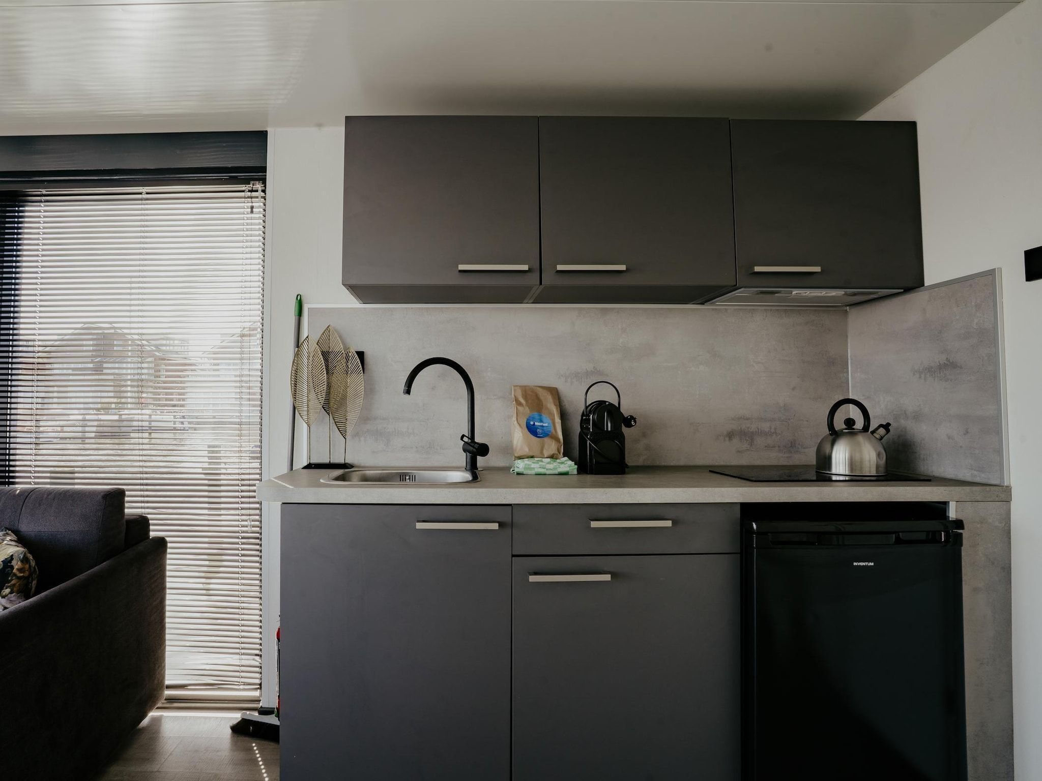 De keuken van Waterpark de Meerparel 11 in Uitgeest