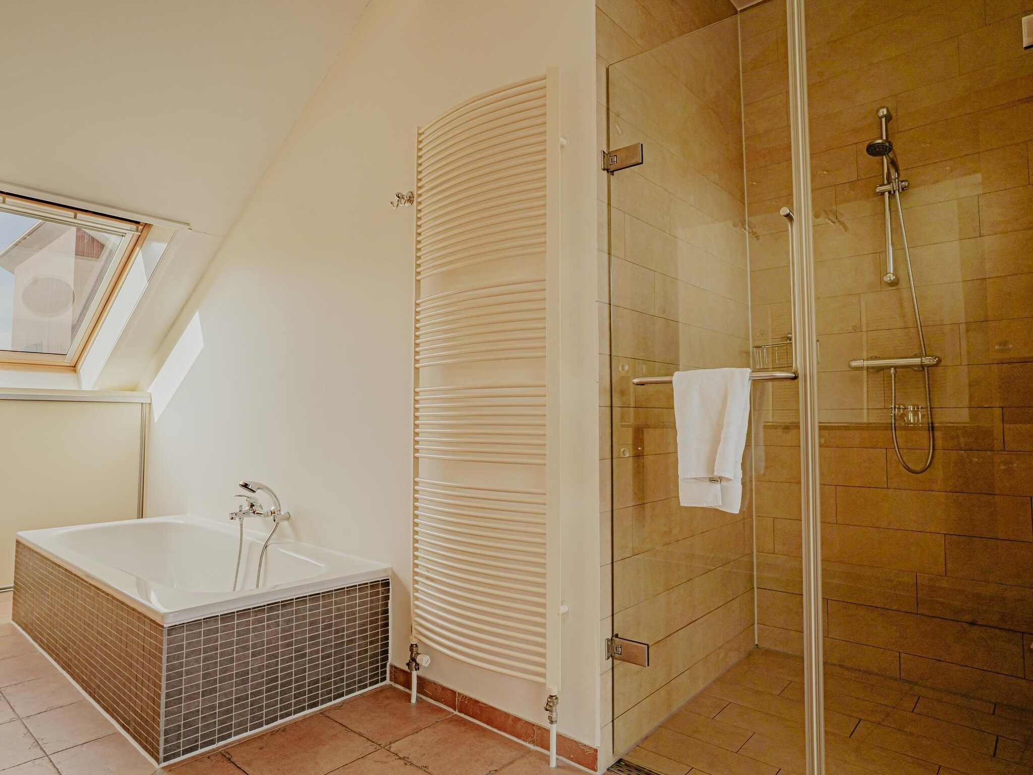 De badkamer van Waterpark de Meerparel 12 in Uitgeest