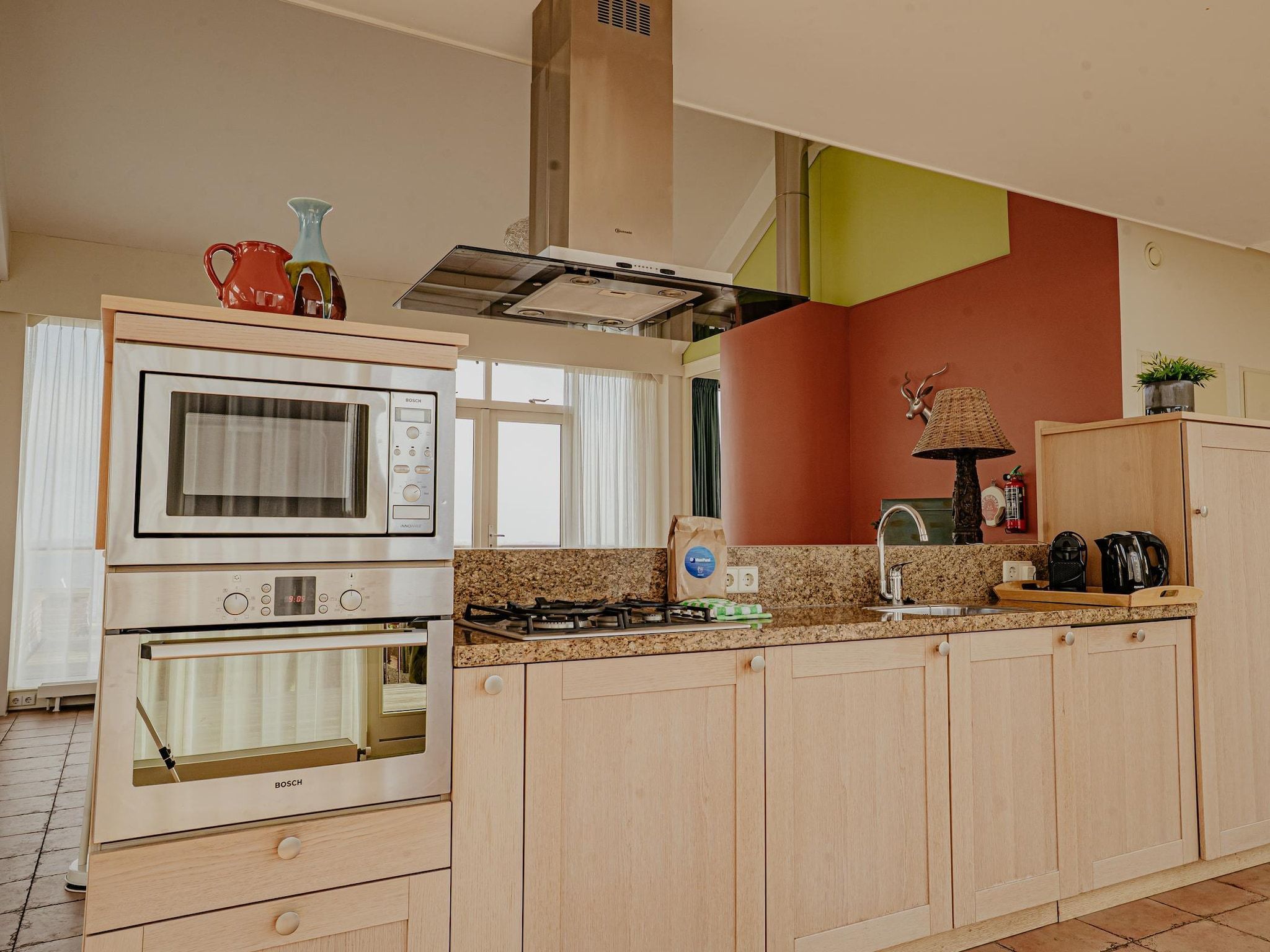 De keuken van Waterpark de Meerparel 12 in Uitgeest