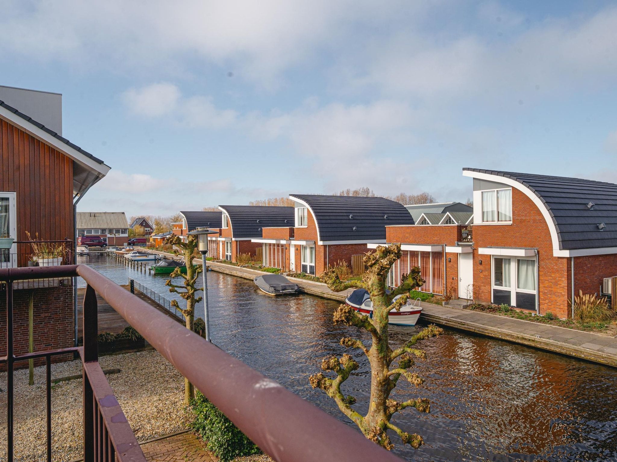 Het uitzicht vanaf Waterpark de Meerparel 12 in Uitgeest