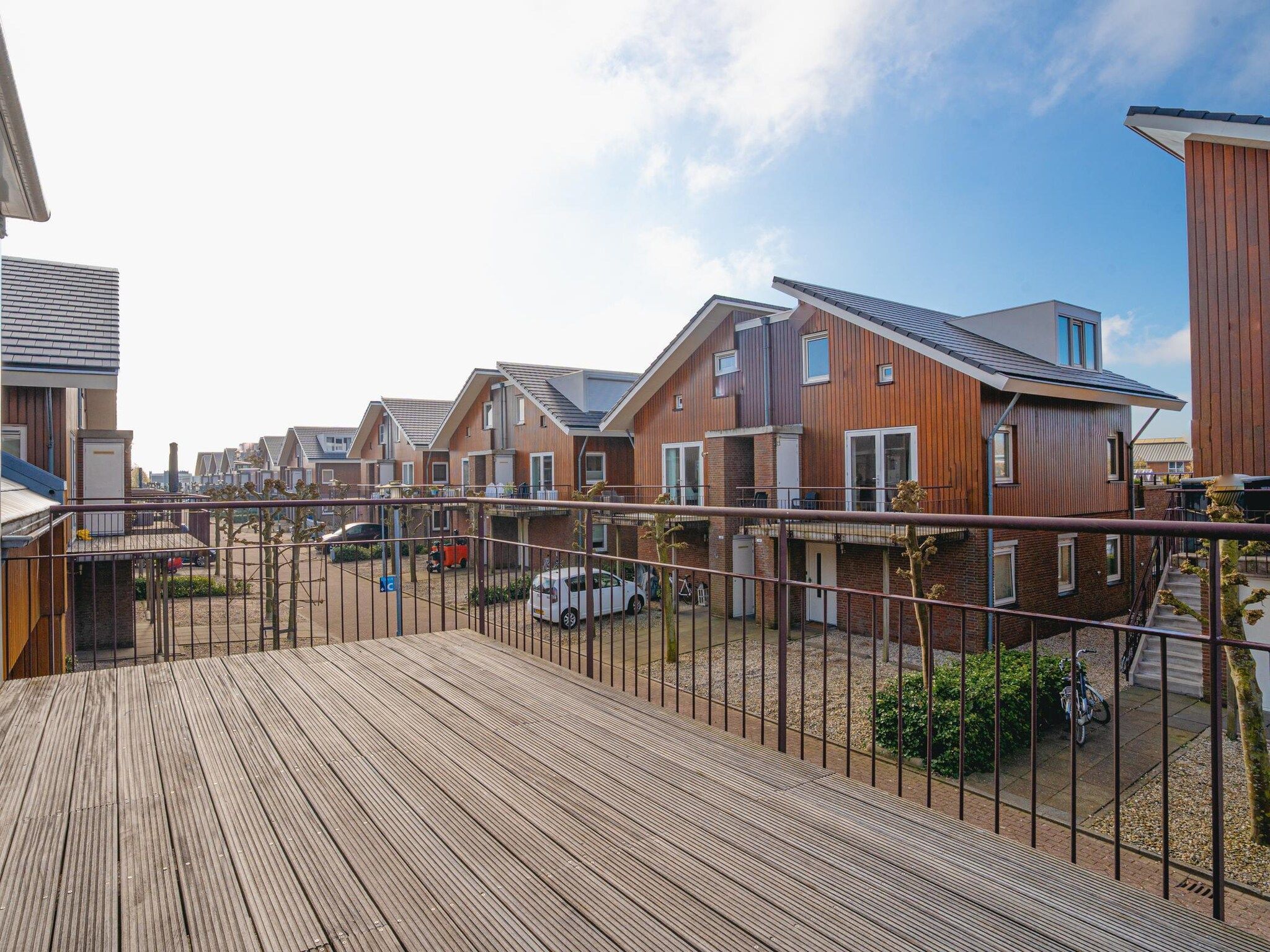 Het uitzicht vanaf Waterpark de Meerparel 12 in Uitgeest