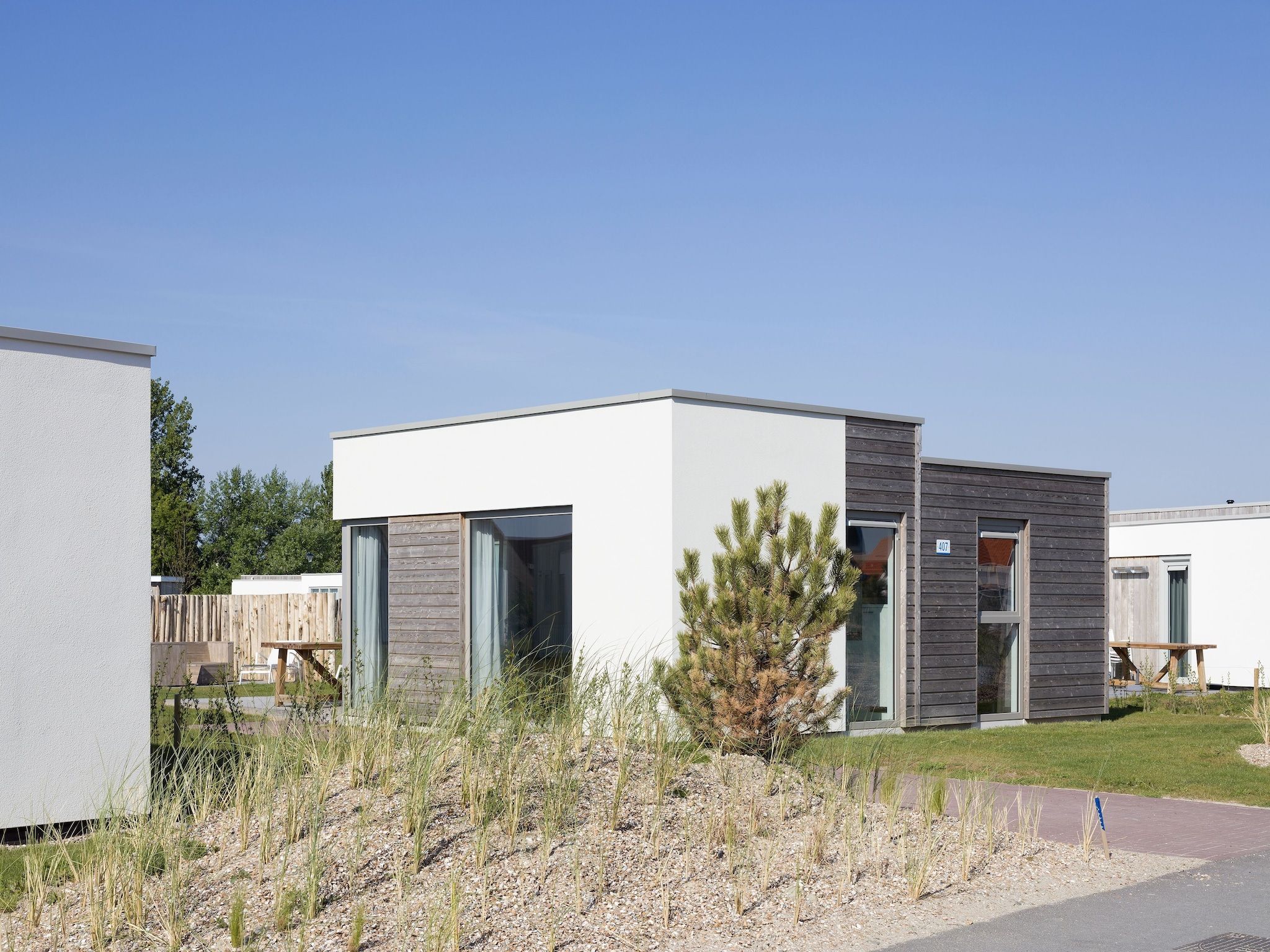 De buitenkant van Beach Resort Nieuwvliet-Bad 14 in Nieuwvliet-Bad