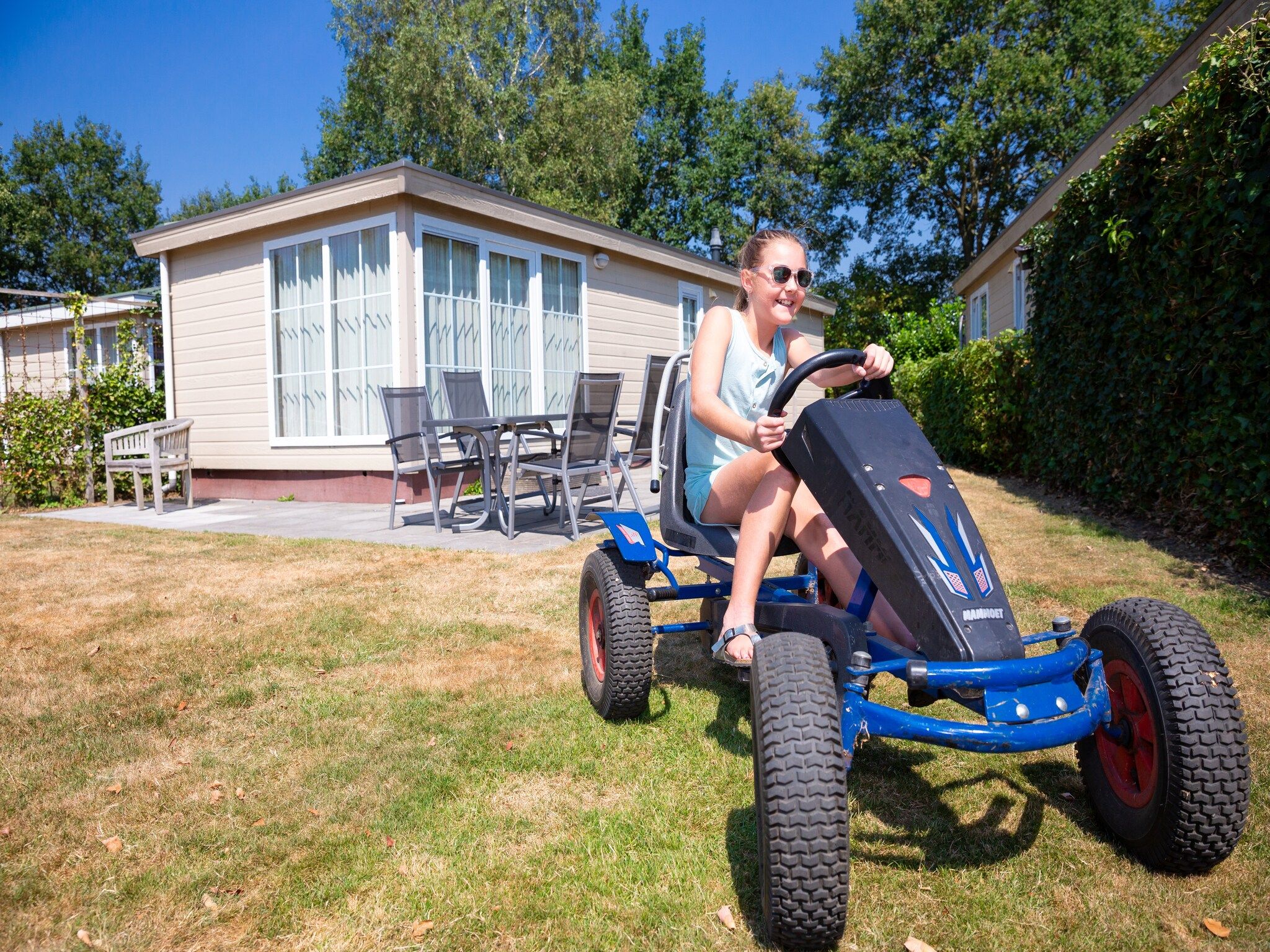 Parkfaciliteiten bij Recreatiepark Tolplas 17 in Hoge Hexel