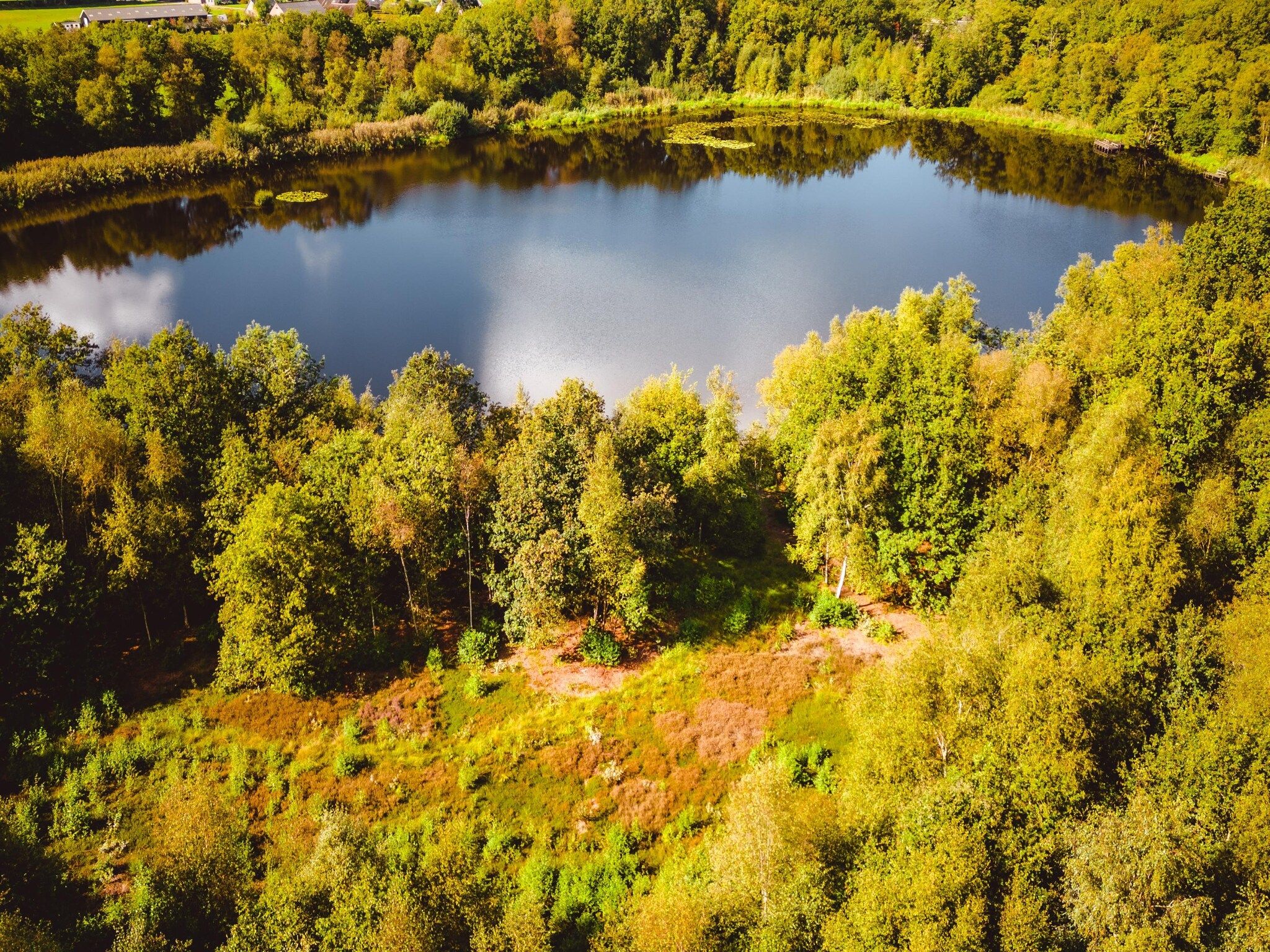 De omgeving van Hunzepark 15 in Gasselternijveen