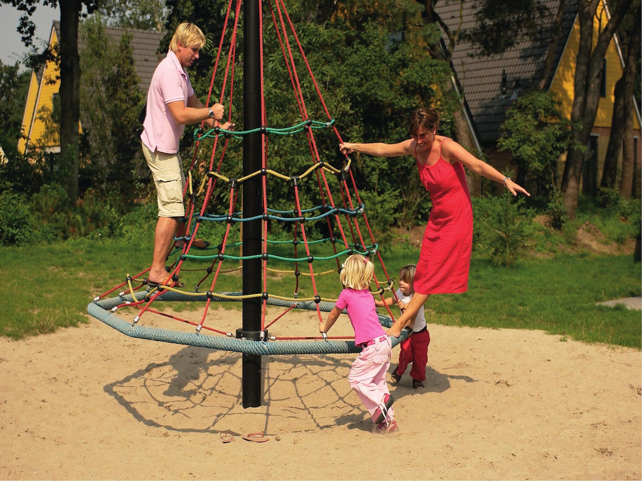 Parkfaciliteiten bij Vakantiepark de Katjeskelder 19 in Oosterhout