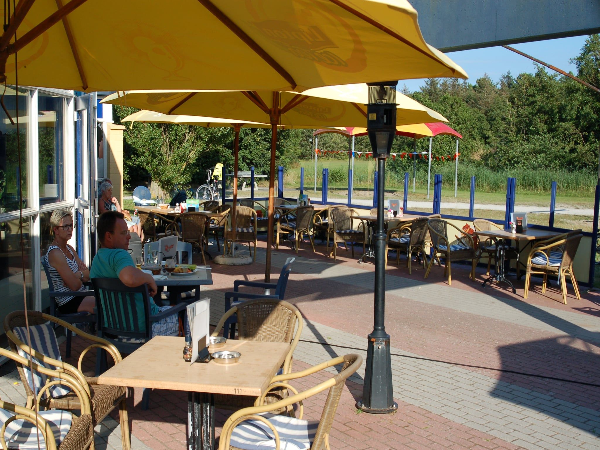 Parkfaciliteiten bij Kustpark Texel 13 in De Koog