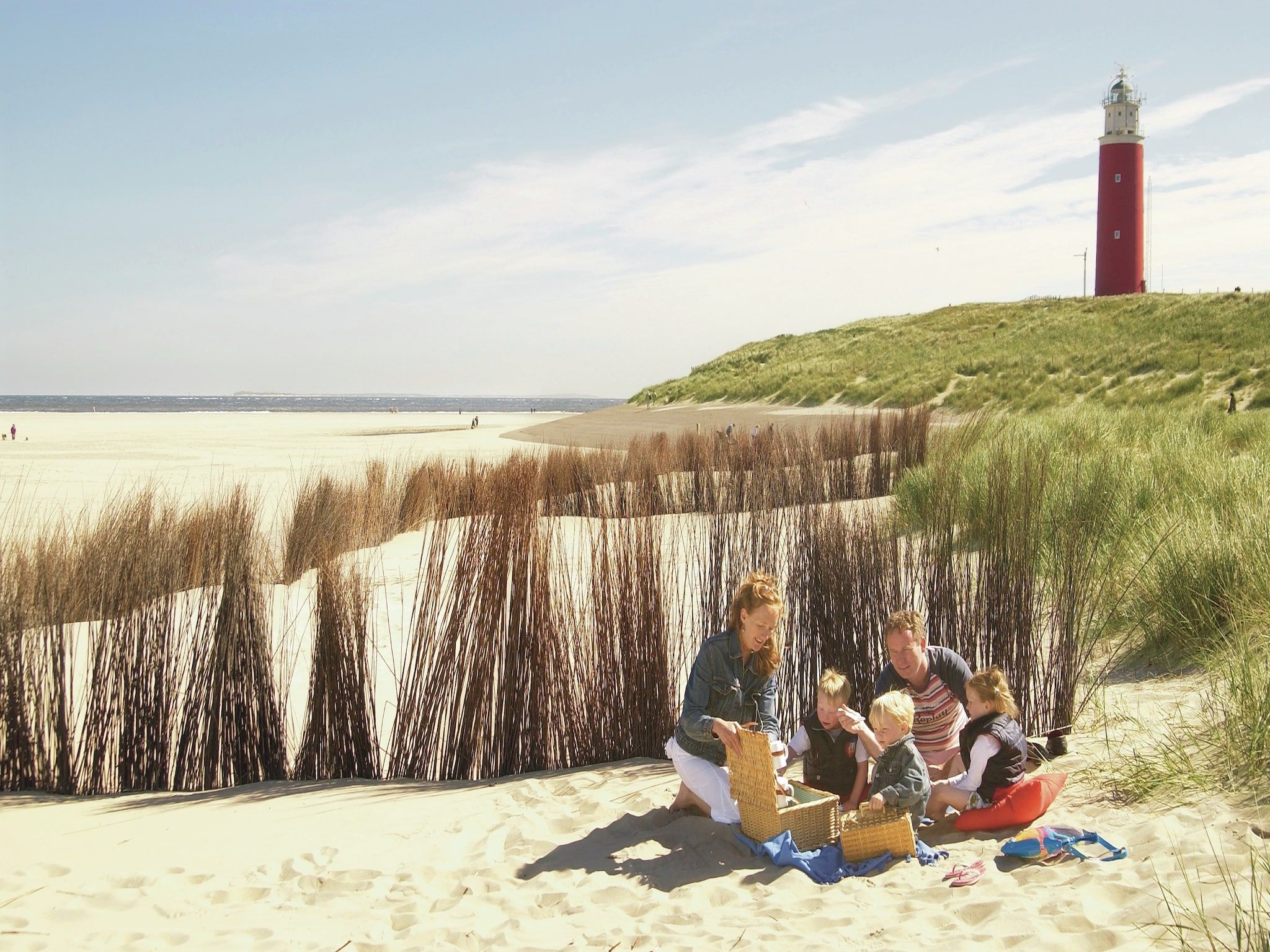 De omgeving van Kustpark Texel 13 in De Koog
