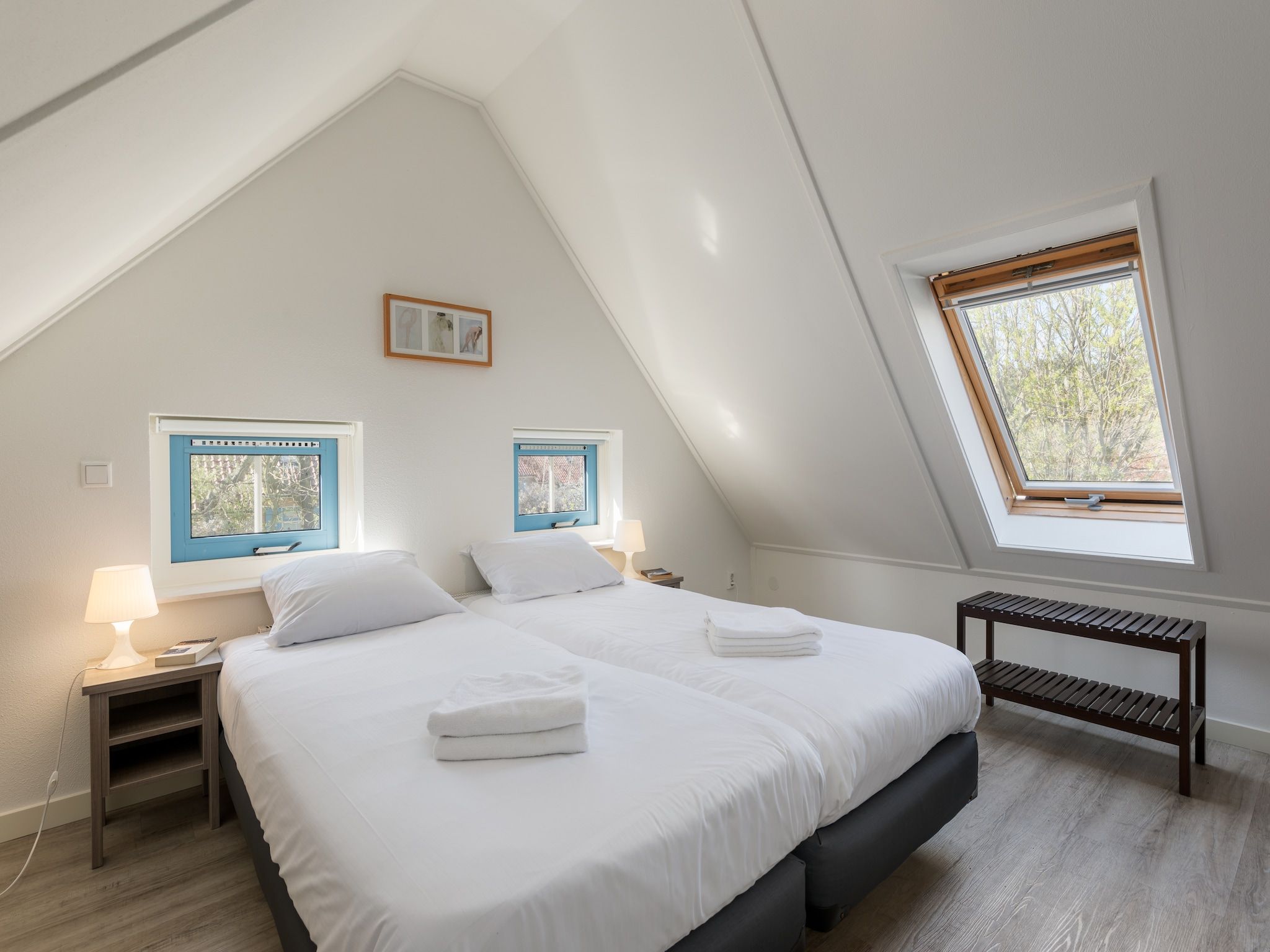 Een slaapkamer van Kustpark Texel 14 in De Koog