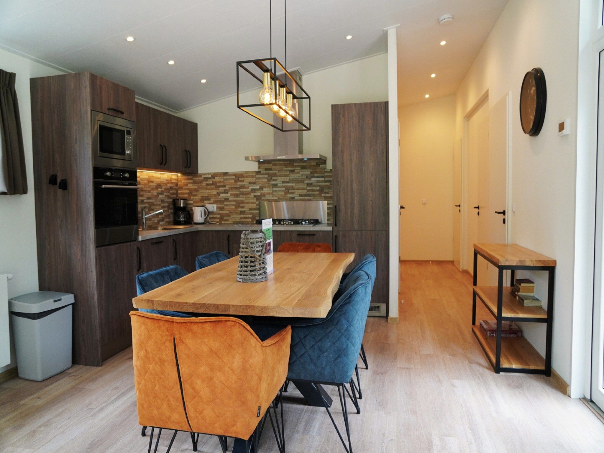 De keuken van Vakantiepark De Rimboe & De Woeste Hoogte 20 in Hoenderloo