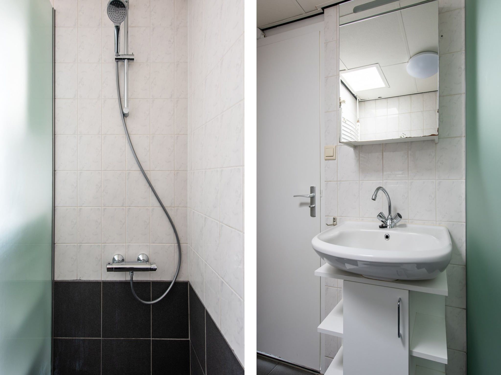 De badkamer van Vakantiepark de Berkenhorst 10 in Kootwijk