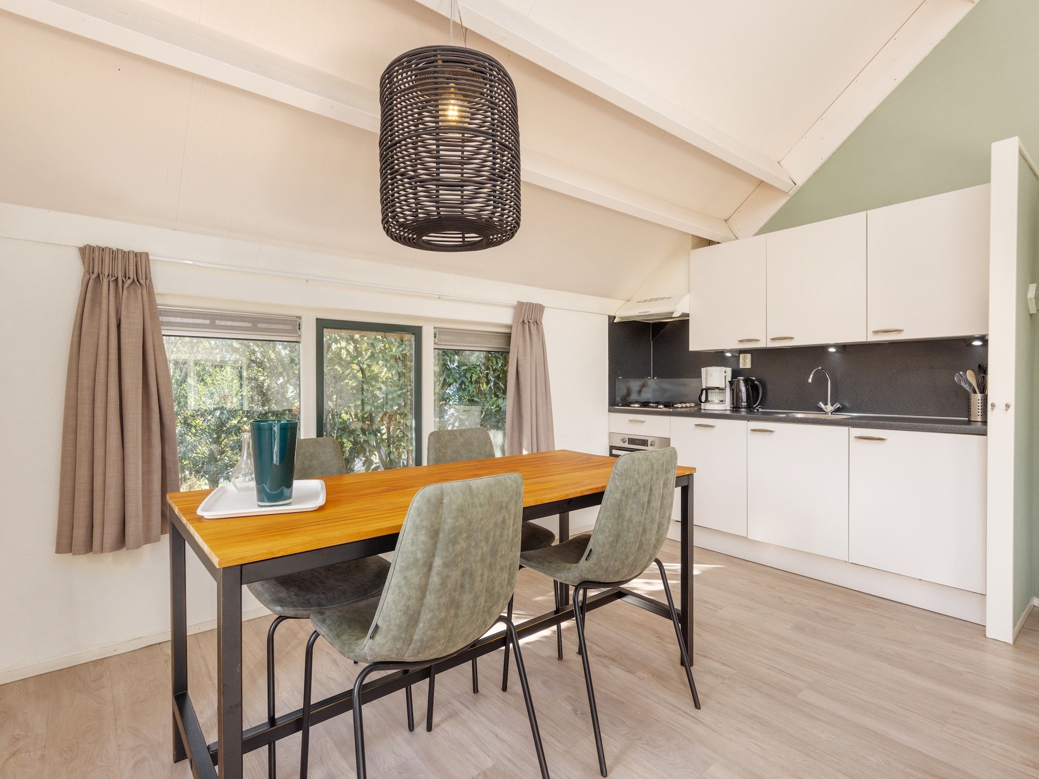 De keuken van De Veluwse Hoevegaerde 1 in Putten