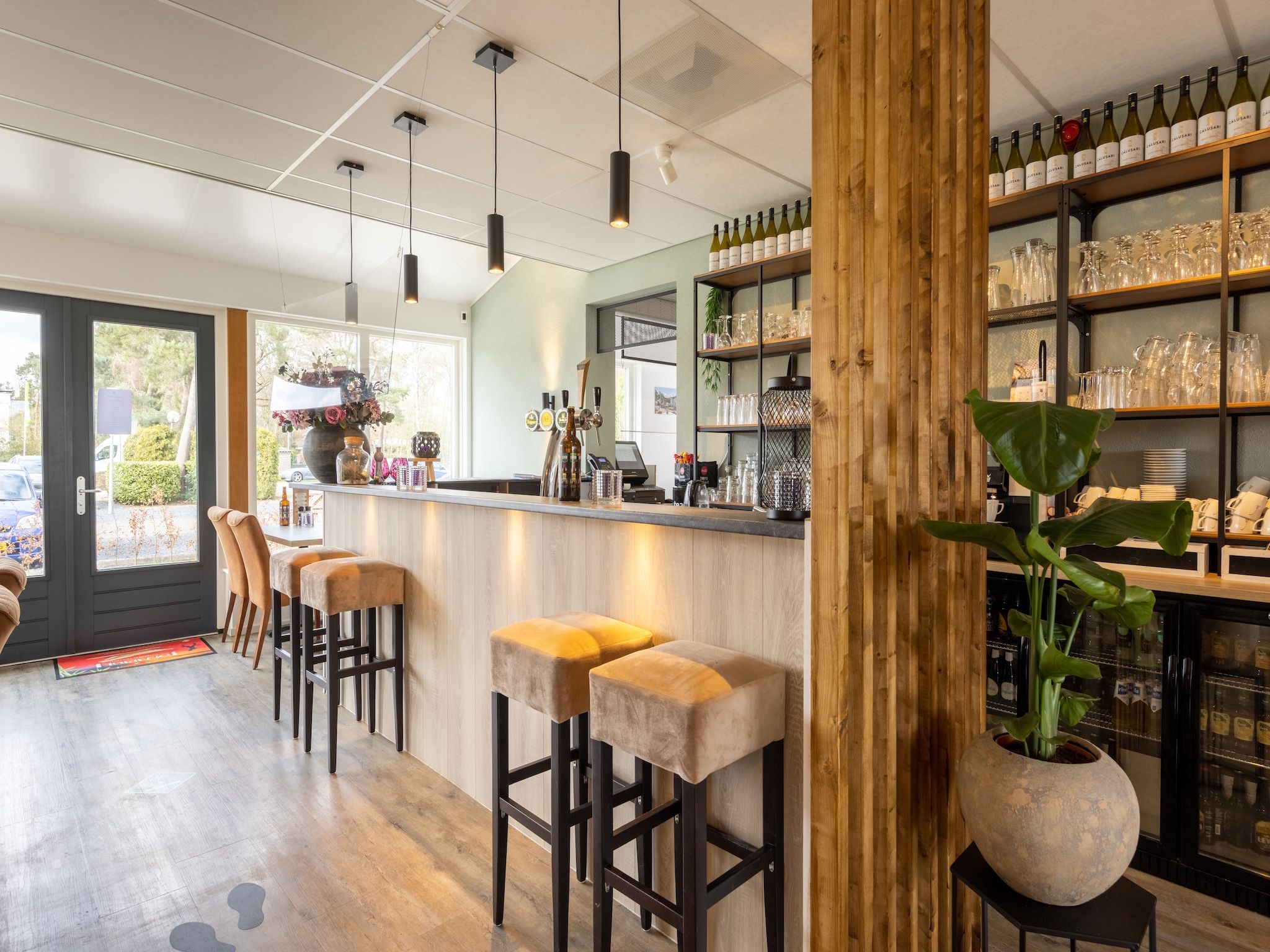 Parkfaciliteiten bij De Veluwse Hoevegaerde 4 in Putten