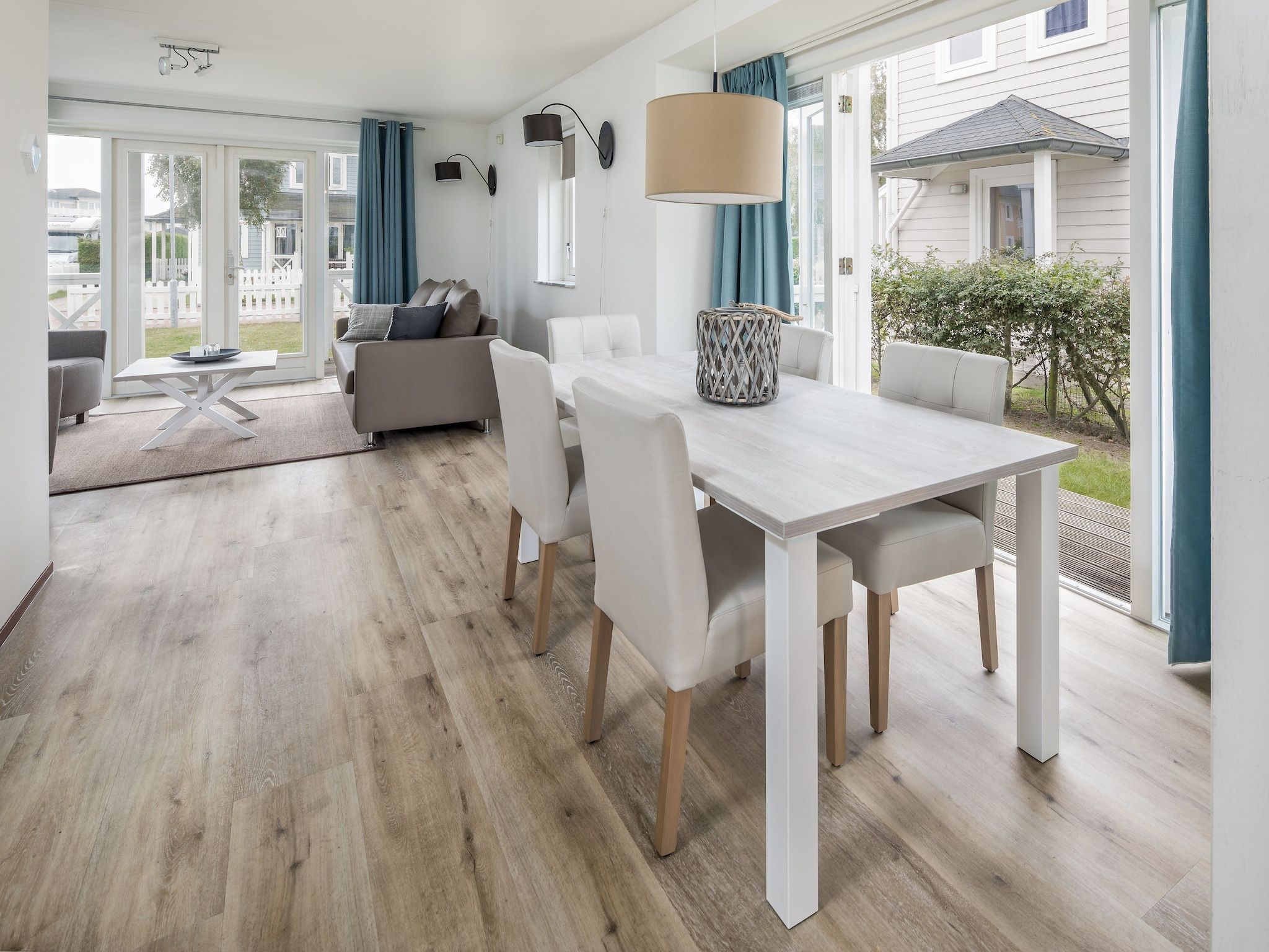 De woonkamer van Cape Helius 20 in Hellevoetsluis