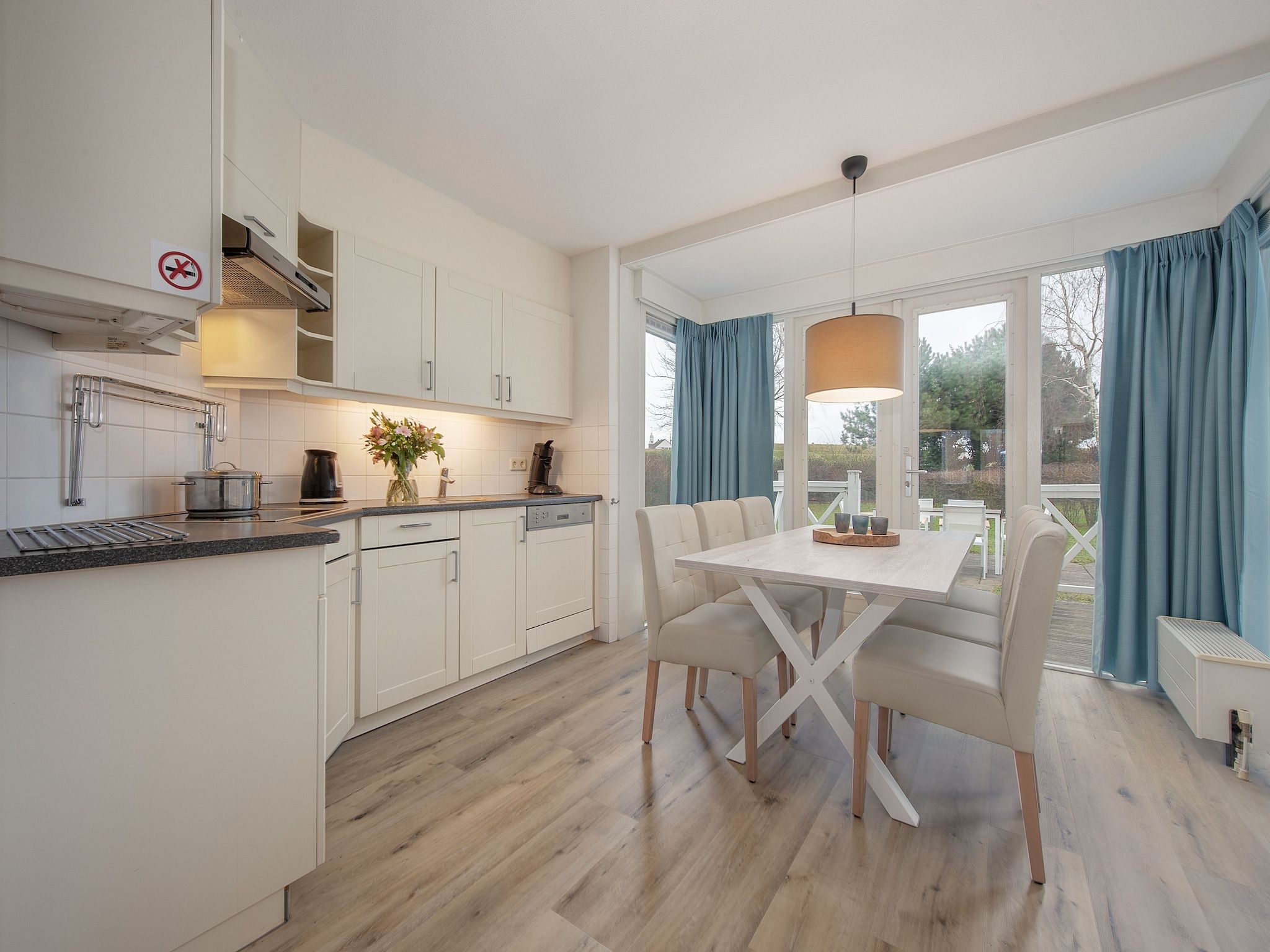 De keuken van Cape Helius 21 in Hellevoetsluis