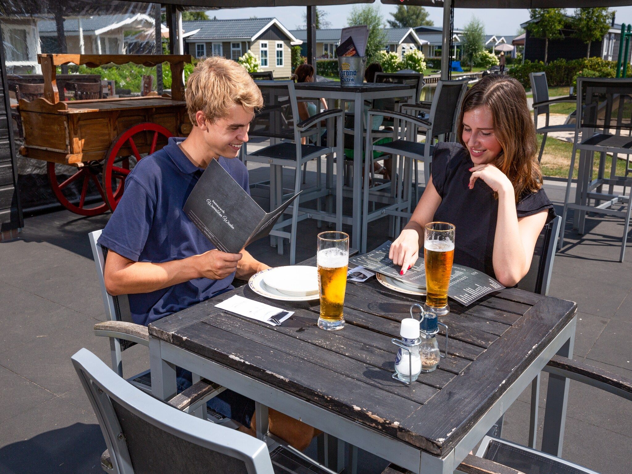 Parkfaciliteiten bij Vakantiepark Giethoorn 7 in Giethoorn