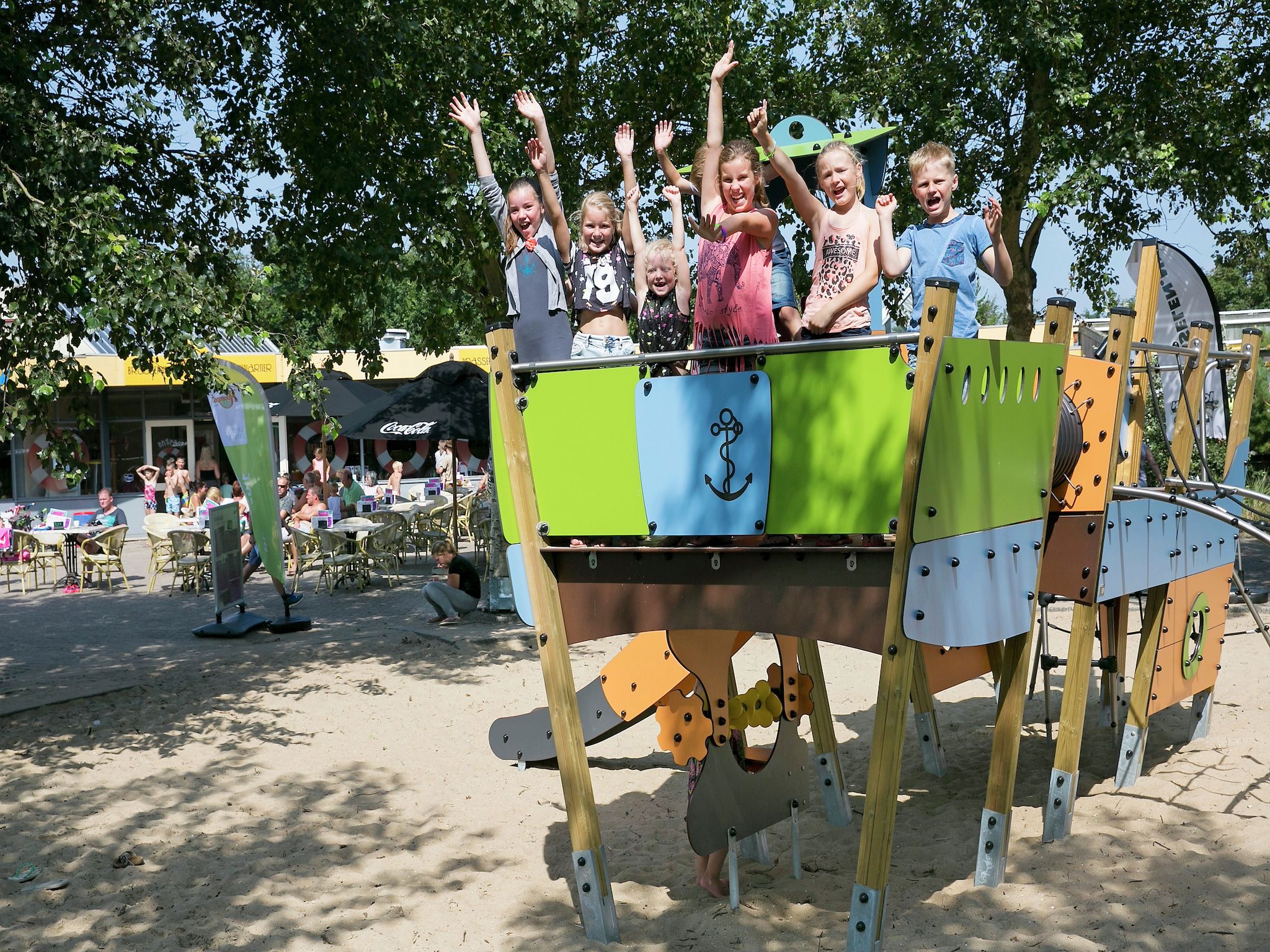 Parkfaciliteiten bij Vakantiepark Hof Domburg 24 in Domburg