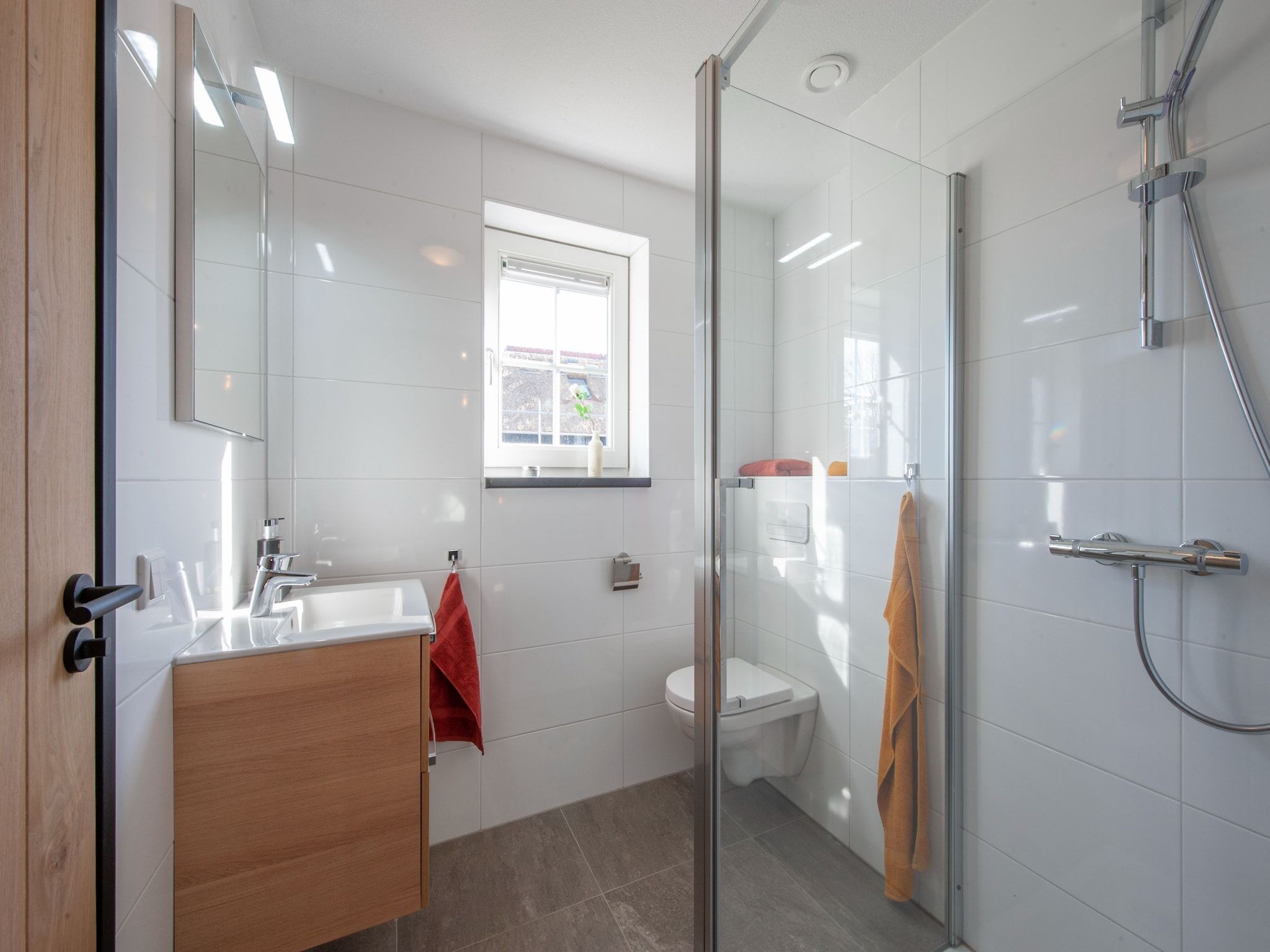 De badkamer van Vakantiepark De Heihorsten 2 in Someren