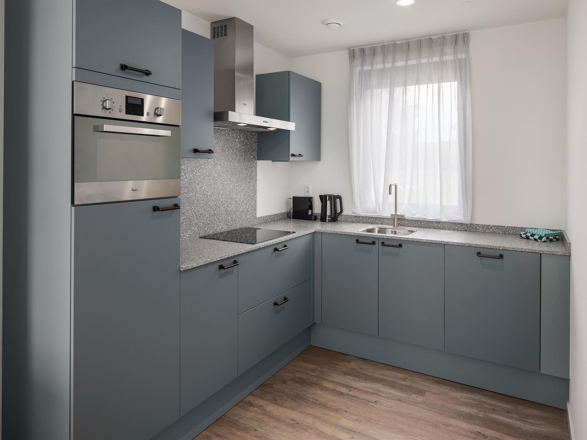 De keuken van Park Veerse Kreek 4 in Wolphaartsdijk