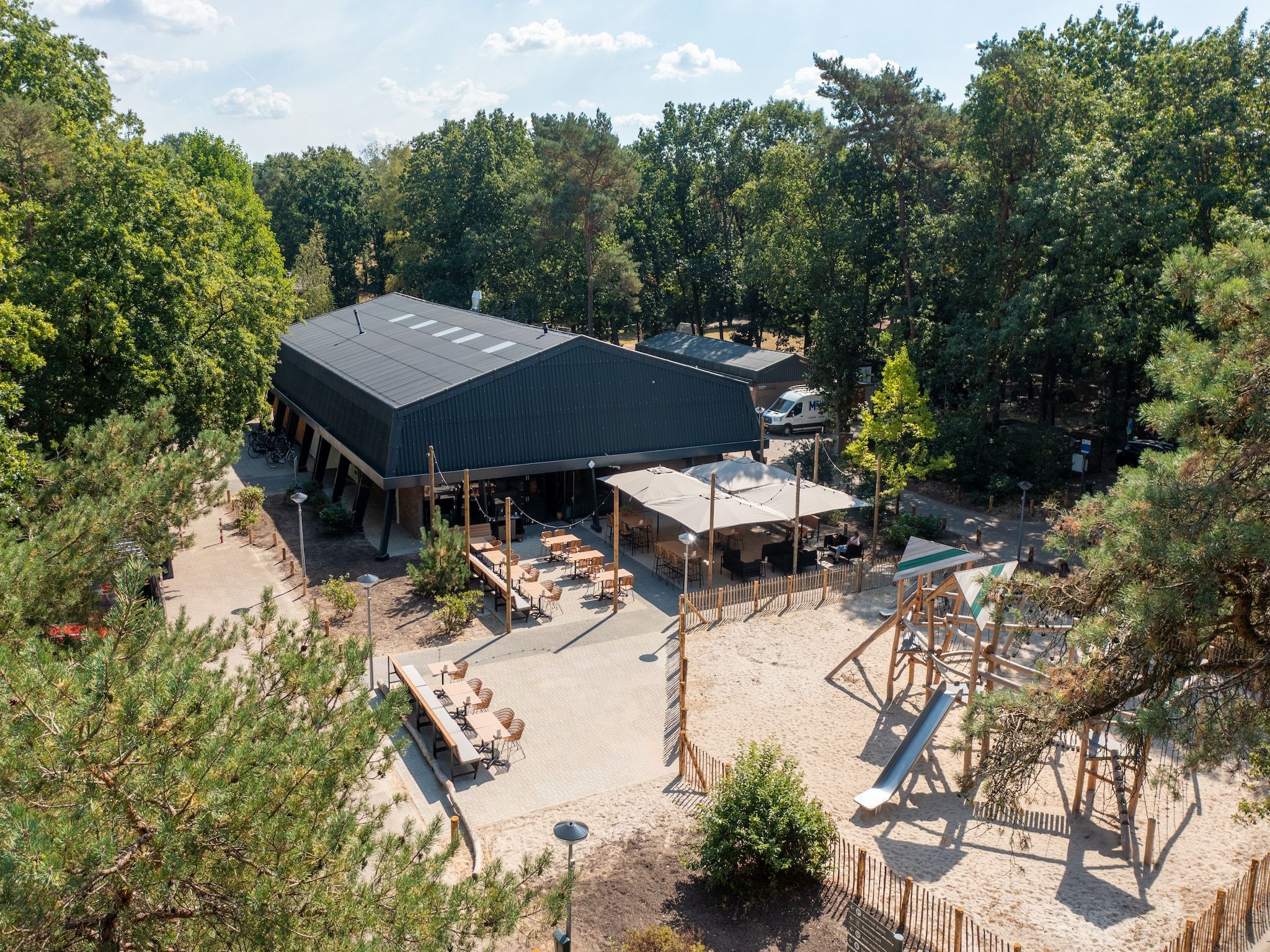 Parkfaciliteiten bij Park De Peel 5 in Vlierden