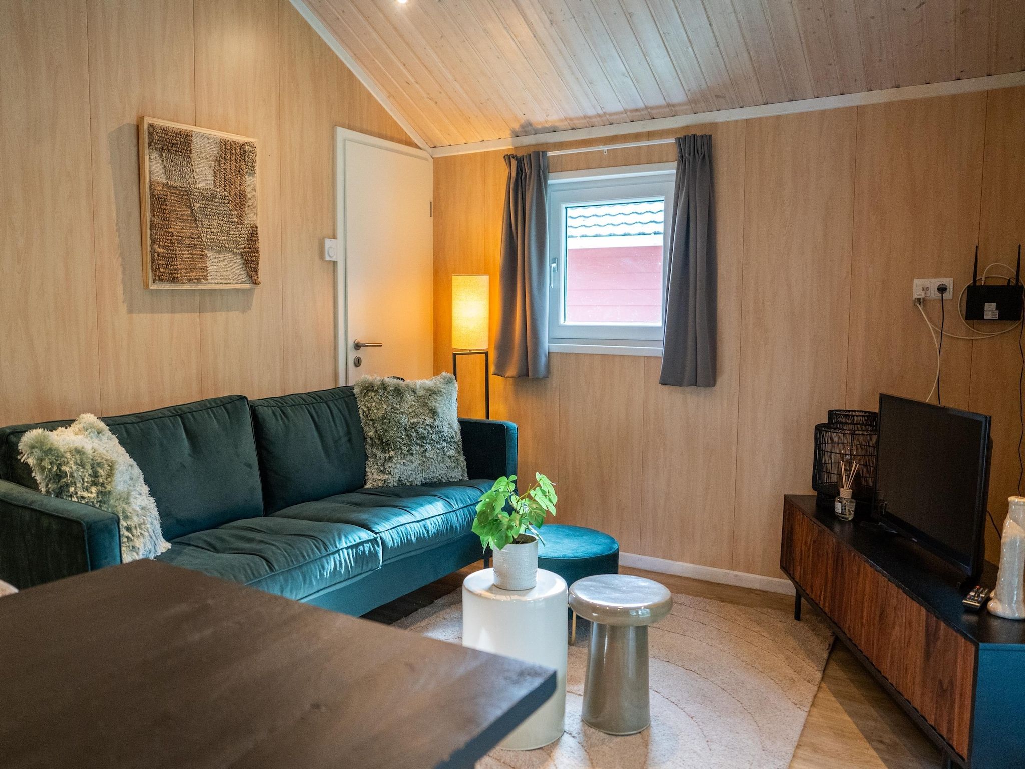 De woonkamer van Vakantiepark Latour 2 in Oirschot