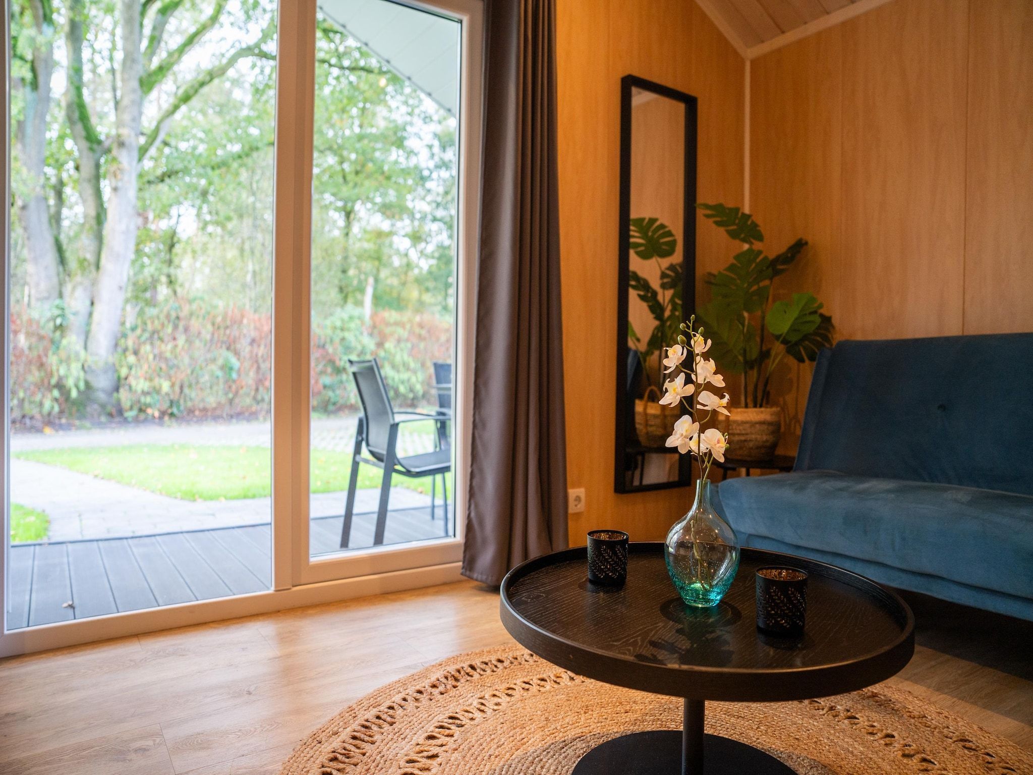 De woonkamer van Vakantiepark Latour 1 in Oirschot