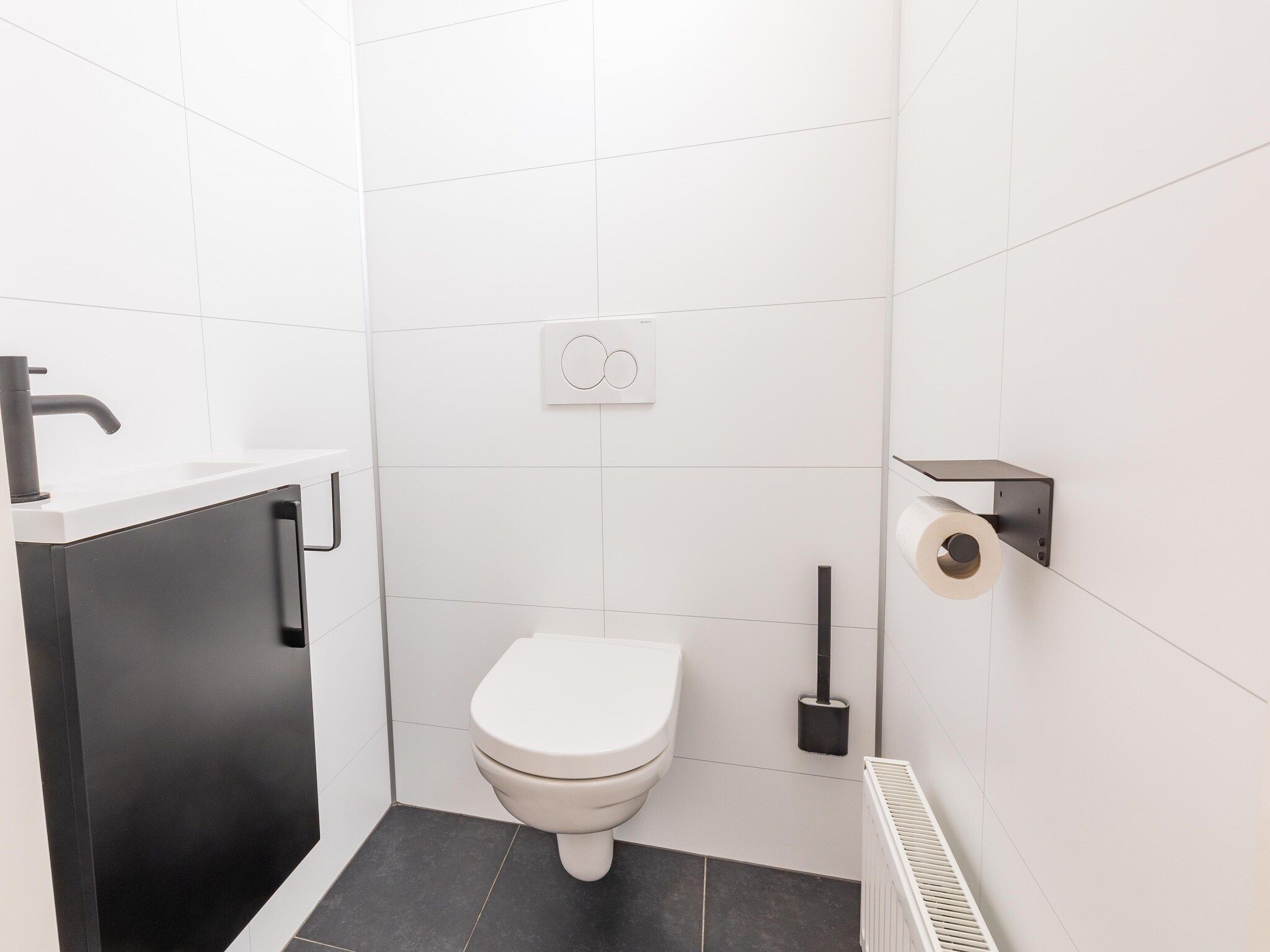 De badkamer van Vakantiepark Molenvelden 1 in Veldhoven