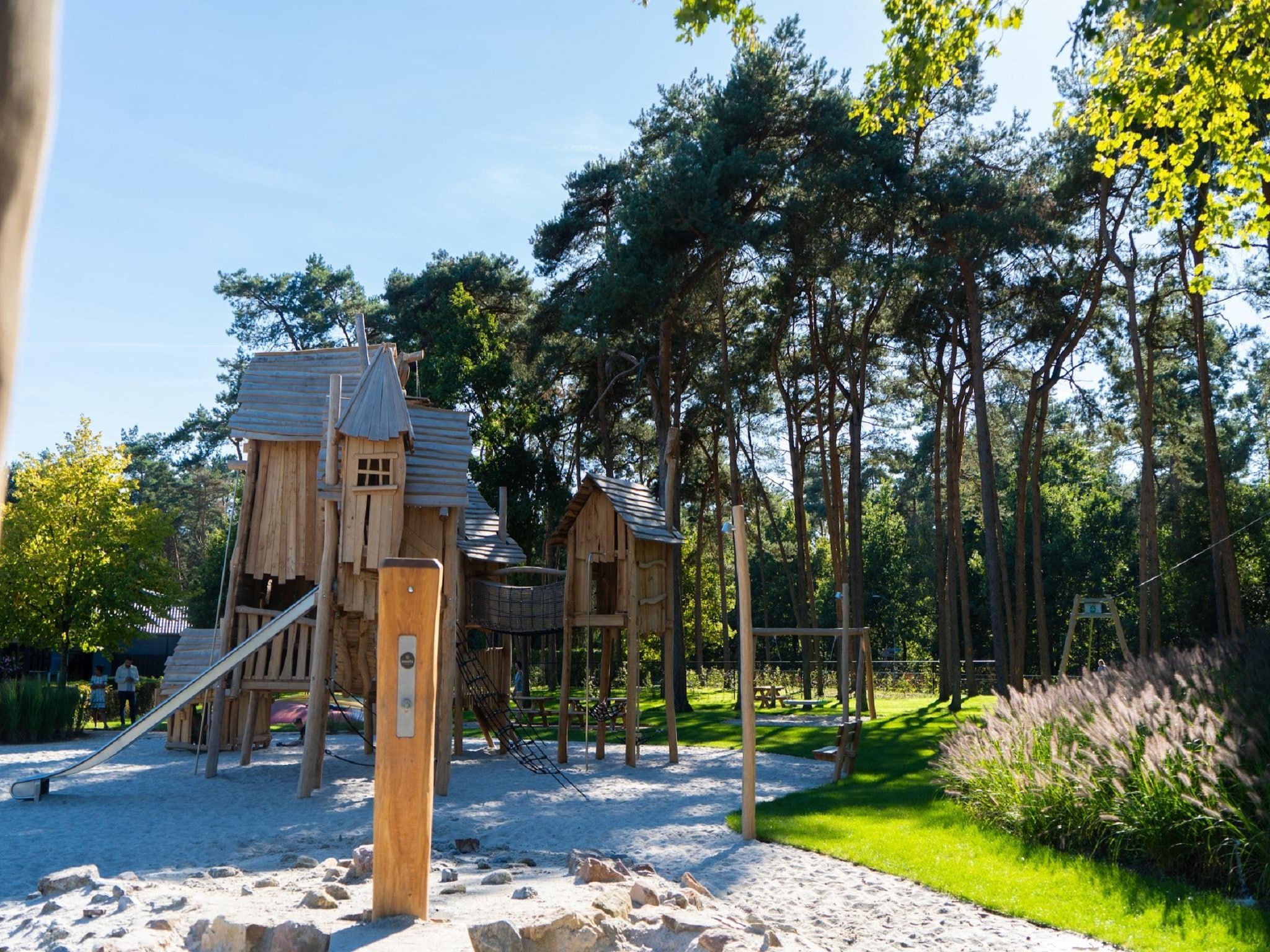Parkfaciliteiten bij Vakantiepark Molenvelden 1 in Veldhoven