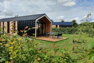 Chique Chalet Vlakbij Kuinderbos in Bant