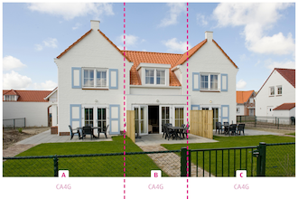 Bungalow in Cadzand bij Noordzeestrand in Cadzand-Bad