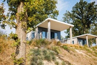 Chalet in Duisburg met Strand en Haven in Well