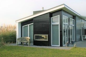 Chalet aan het meer in Zeeland in Wemeldinge