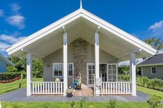 Bungalow bij kust en bos in Noordwijk
