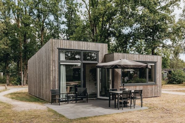 Buitenkant - Lodge in Schaijk met Tuinterras in Schaijk (1)
