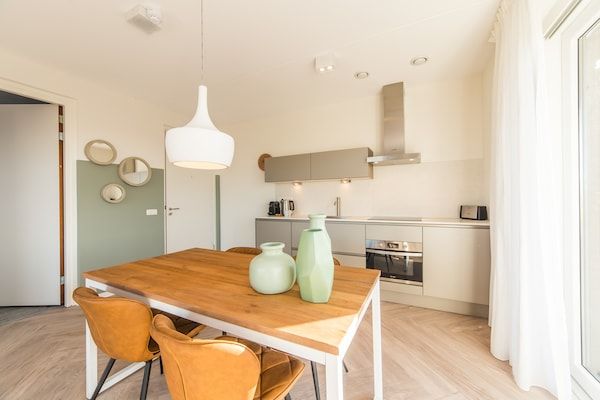 Keuken - Luxe panorama suite bij Maastricht in Maastricht (3)