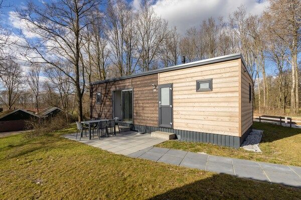 Buitenkant - Modern chalet nabij bos in Gasselternijveen (1)