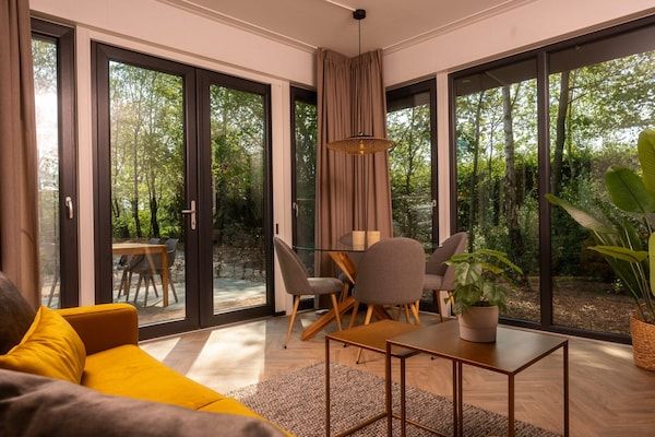 Woonkamer - Bungalow voor vier personen in Overijssel in Zuna (2)