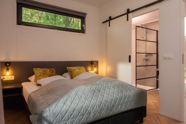 Slaapkamer - Bungalow voor vier personen in Overijssel in Zuna (4)