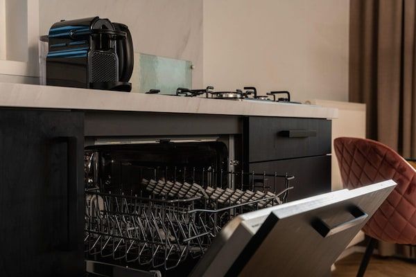 Keuken - Huisje met schilderachtig uitzicht op de weilanden in Zuna (4)